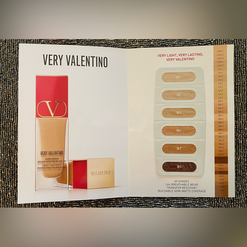 4๏ธโฃ FOR ๐ฒ1๏ธโฃ5๏ธโฃ VALENTINO Very Valentino 24 Hour Wear Liquid Foundation - Picture 2 of 3